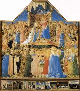 Fra Angelico The Coronation of the Virgin oil painting reproduction